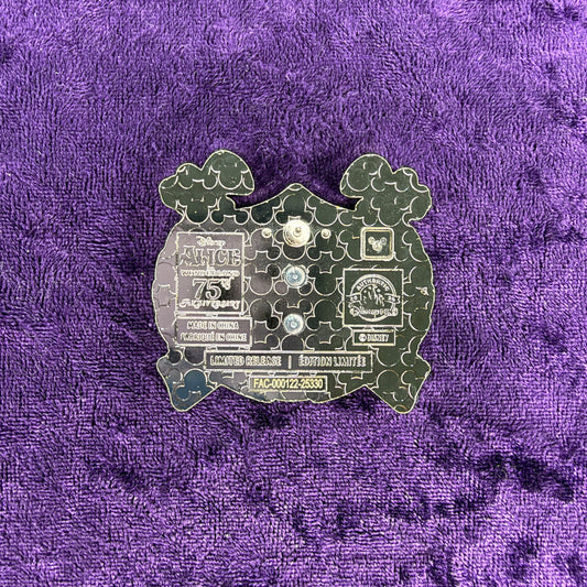 Alice in Wonderland 75th Anniversary Crest Pin | Limited Release