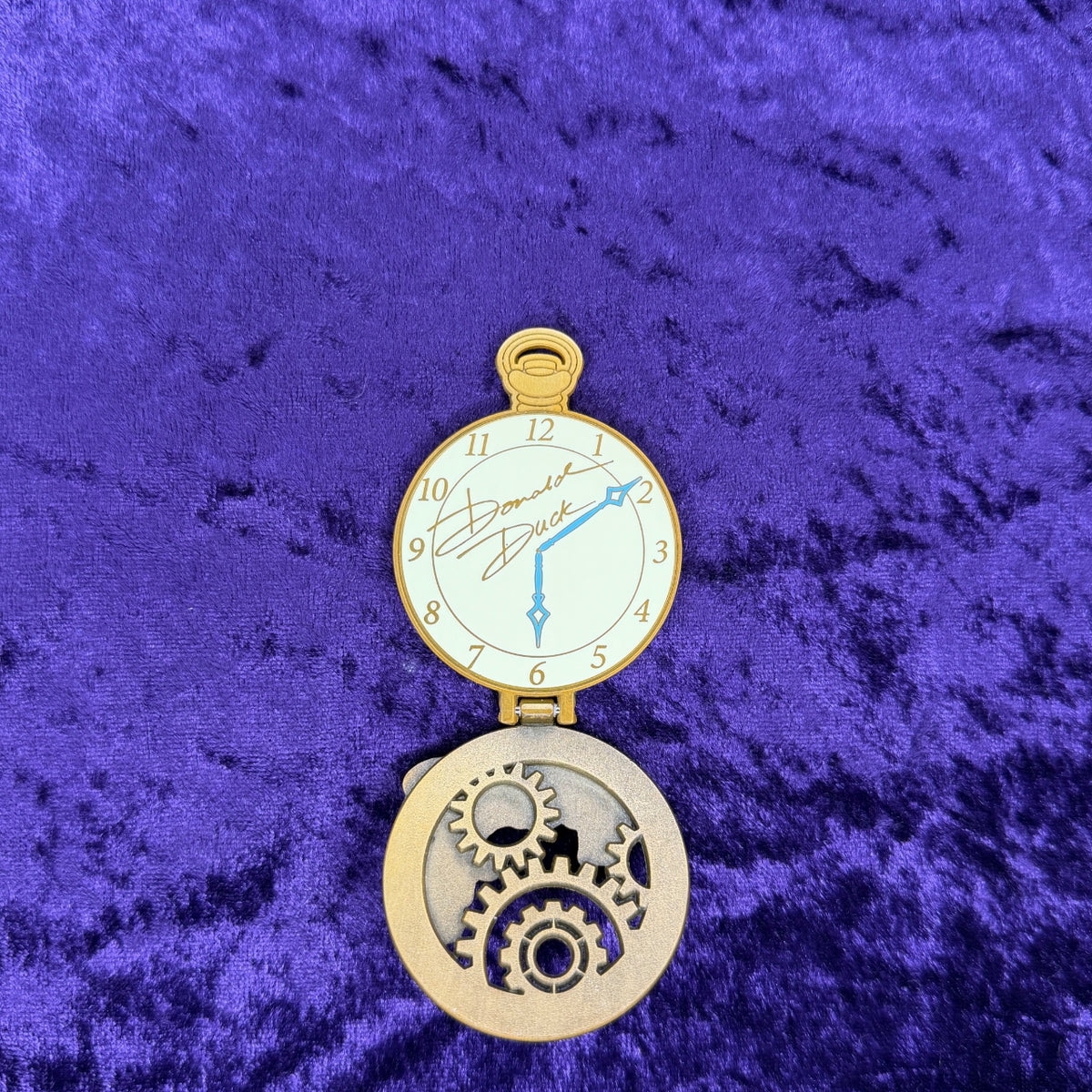 Donald Duck Signature Pocket Watch Hinged Disney Pin | BoxLunch Exclusive
