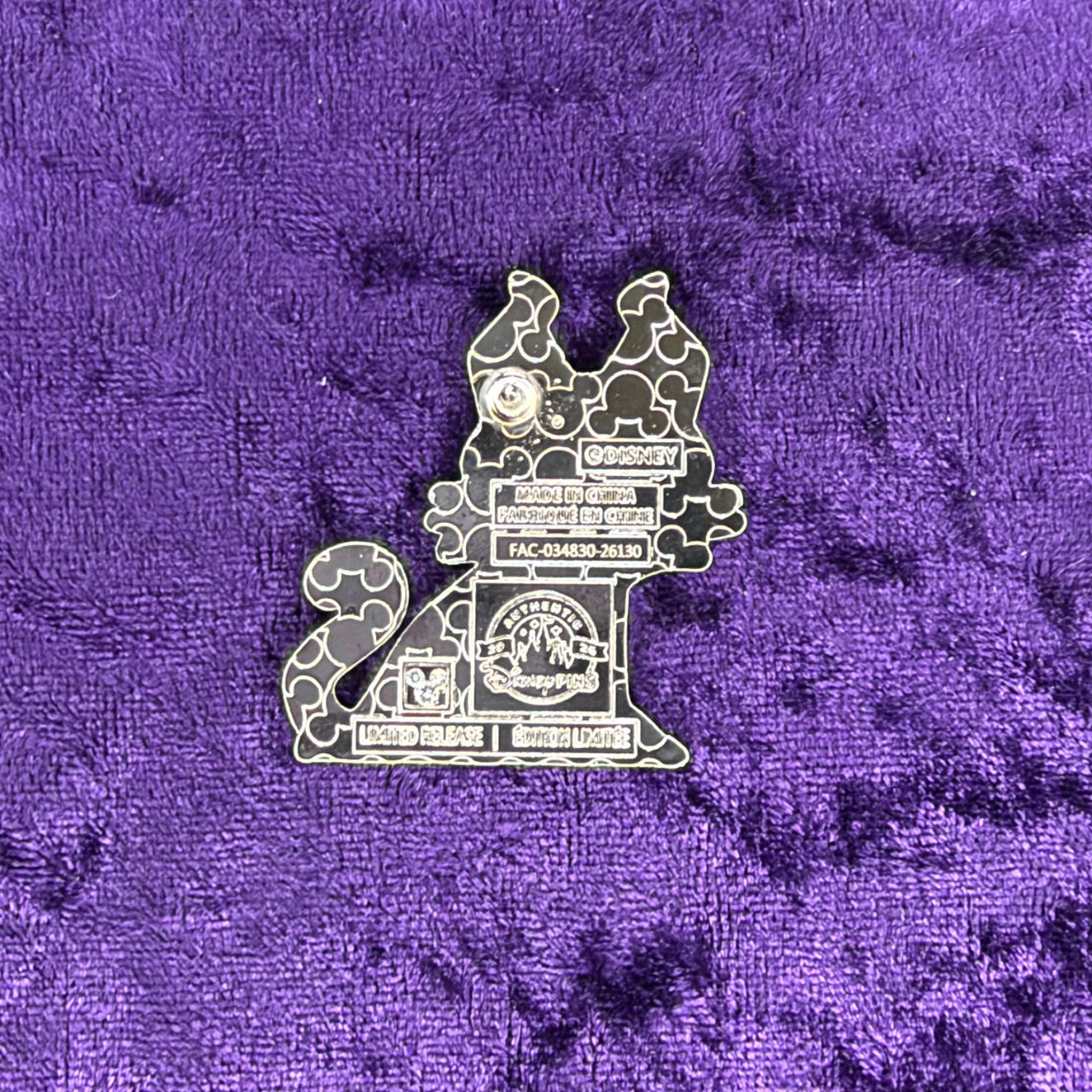 Maleficent Cat Pin | Cats & Dogs Halloween