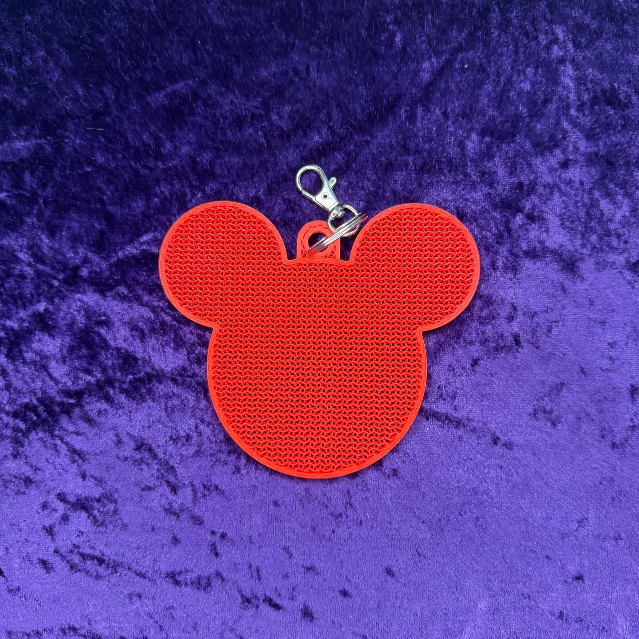 Mickey Mouse Pin Keychain - Various Colors