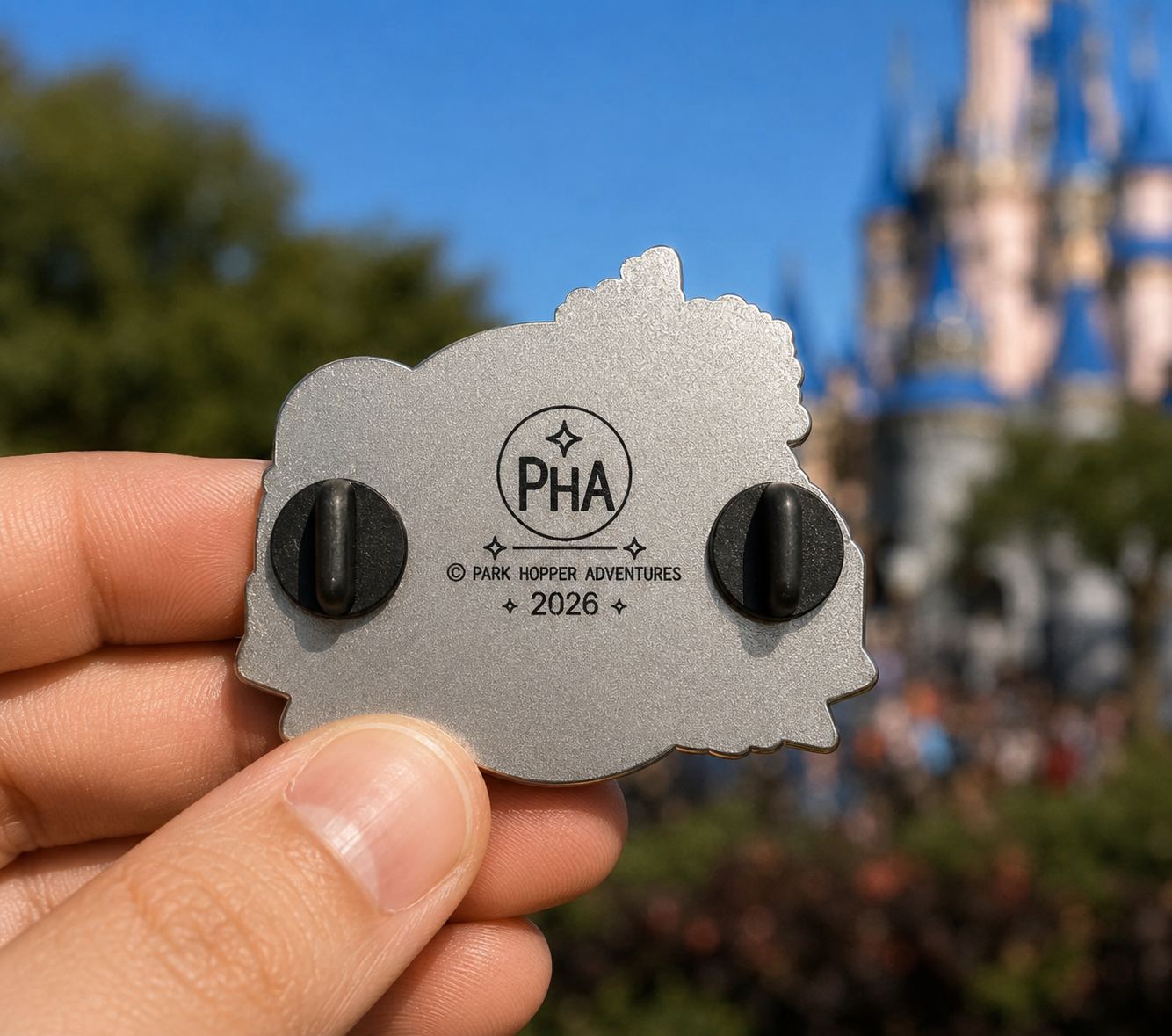 Park Hopper Adventures Logo Pin - Park Hopper Adventures