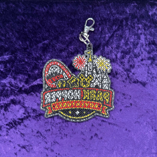 Park Hopper Adventures Logo 3D Printed Pin Keychain
