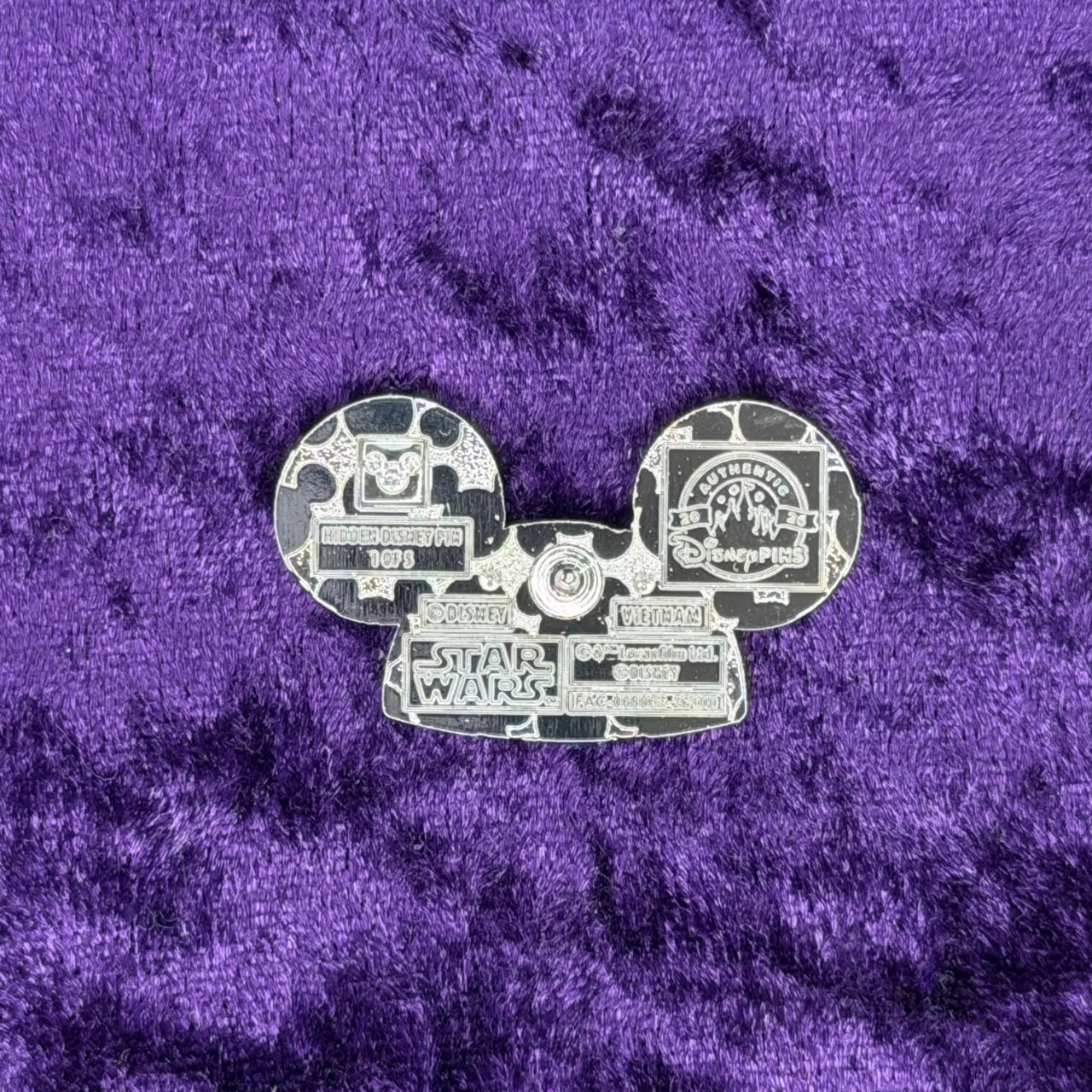 Princess Leia Ear Hat Pin | Walt Disney World 2026 Wave B Hidden Disney