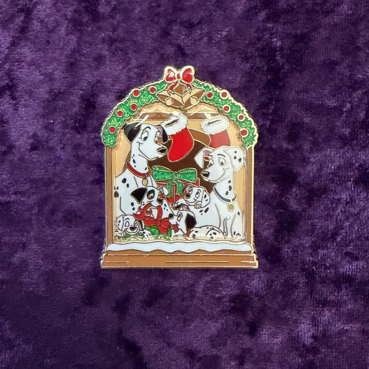 101 Dalmatians Making Merry Memories Holiday Pin LE4500 | Disney Parks - Park Hopper Adventures