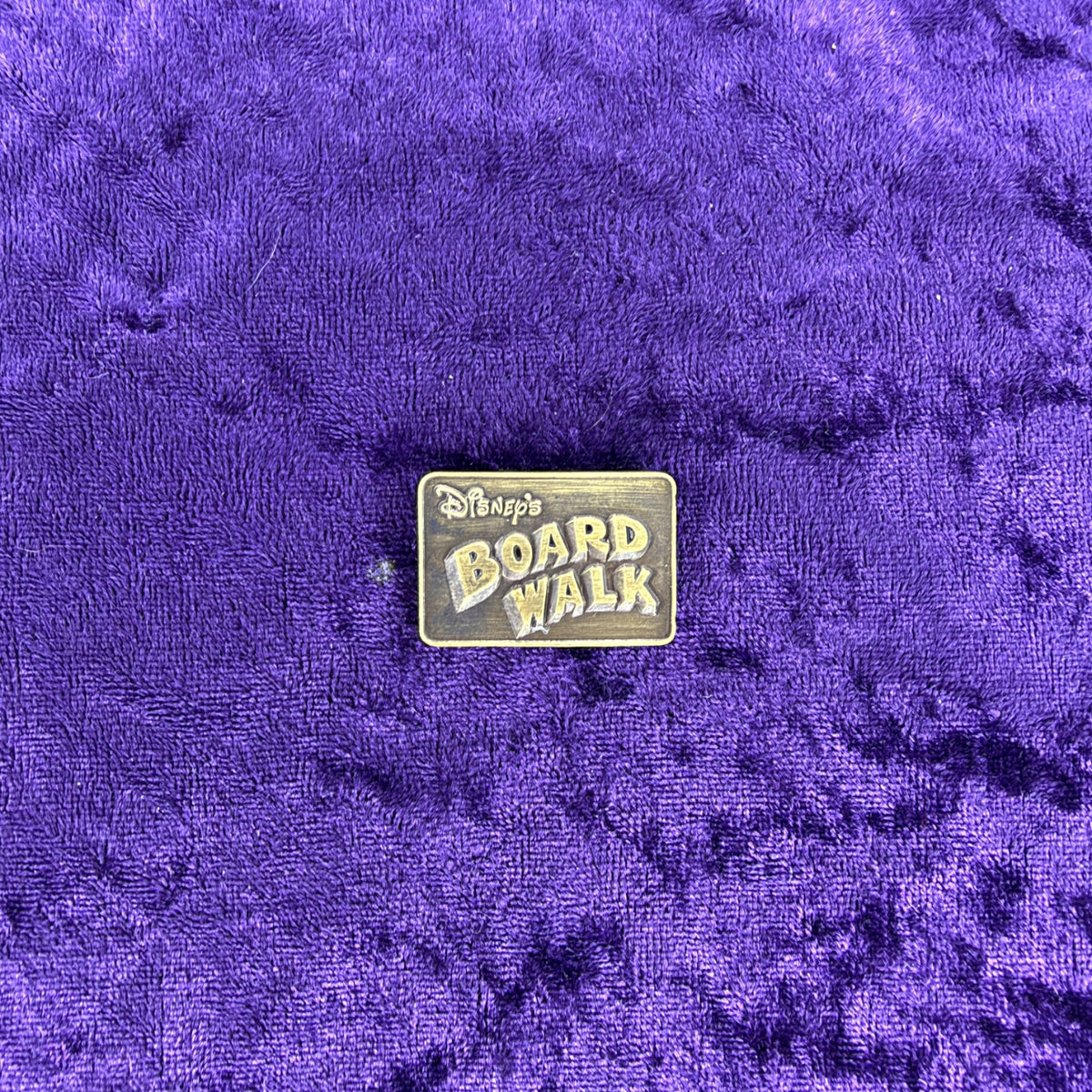 Disney’s BoardWalk Resort Logo Pin | Bronze Finish