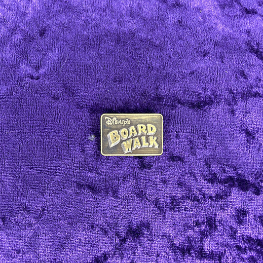 Disney’s BoardWalk Resort Logo Pin | Bronze Finish