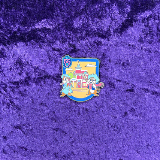 Chip & Dale Walt Disney World 55th Anniversary Mystery Pin | 2026