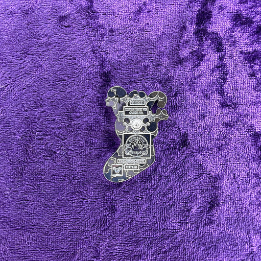 Christmas Chip Stocking Chaser Pin | Walt Disney World 2026 Wave A Hidden Disney
