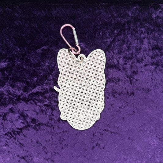 Daisy Duck-Inspired 3D Printed Pin Keychain