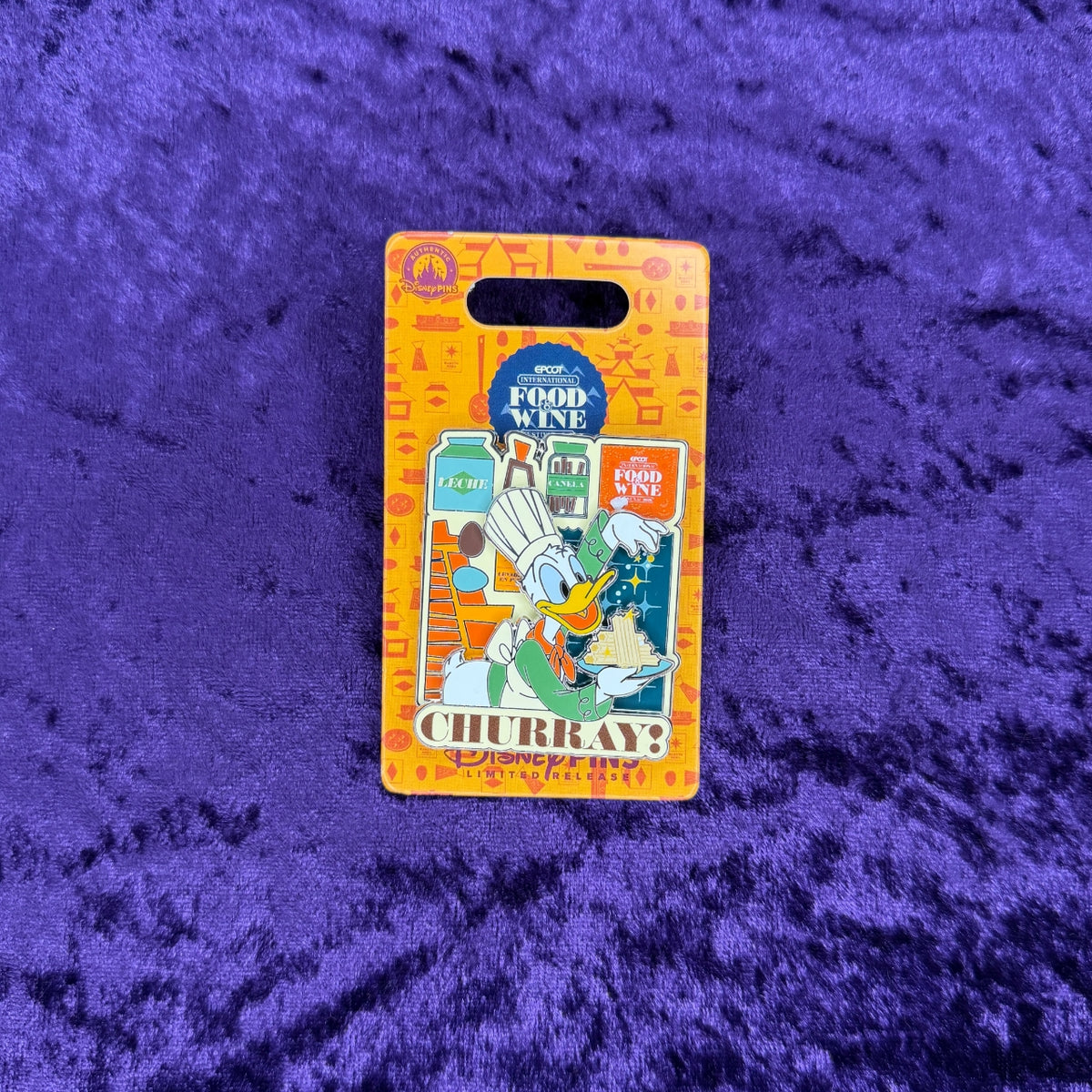 Donald Duck EPCOT International Food & Wine Festival 2026 Pin | Limited Release