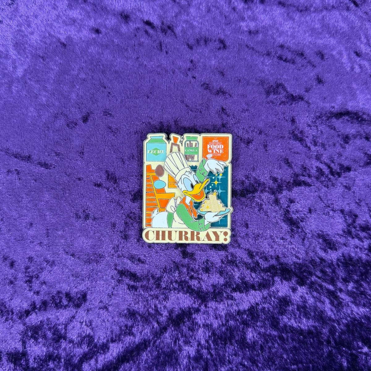 Donald Duck EPCOT International Food & Wine Festival 2026 Pin | Limited Release