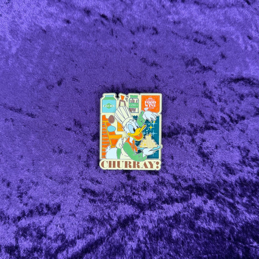 Donald Duck EPCOT International Food & Wine Festival 2026 Pin | Limited Release