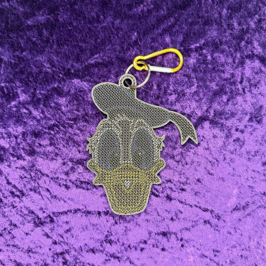 Donald Duck-Inspired 3D Printed Pin Keychain