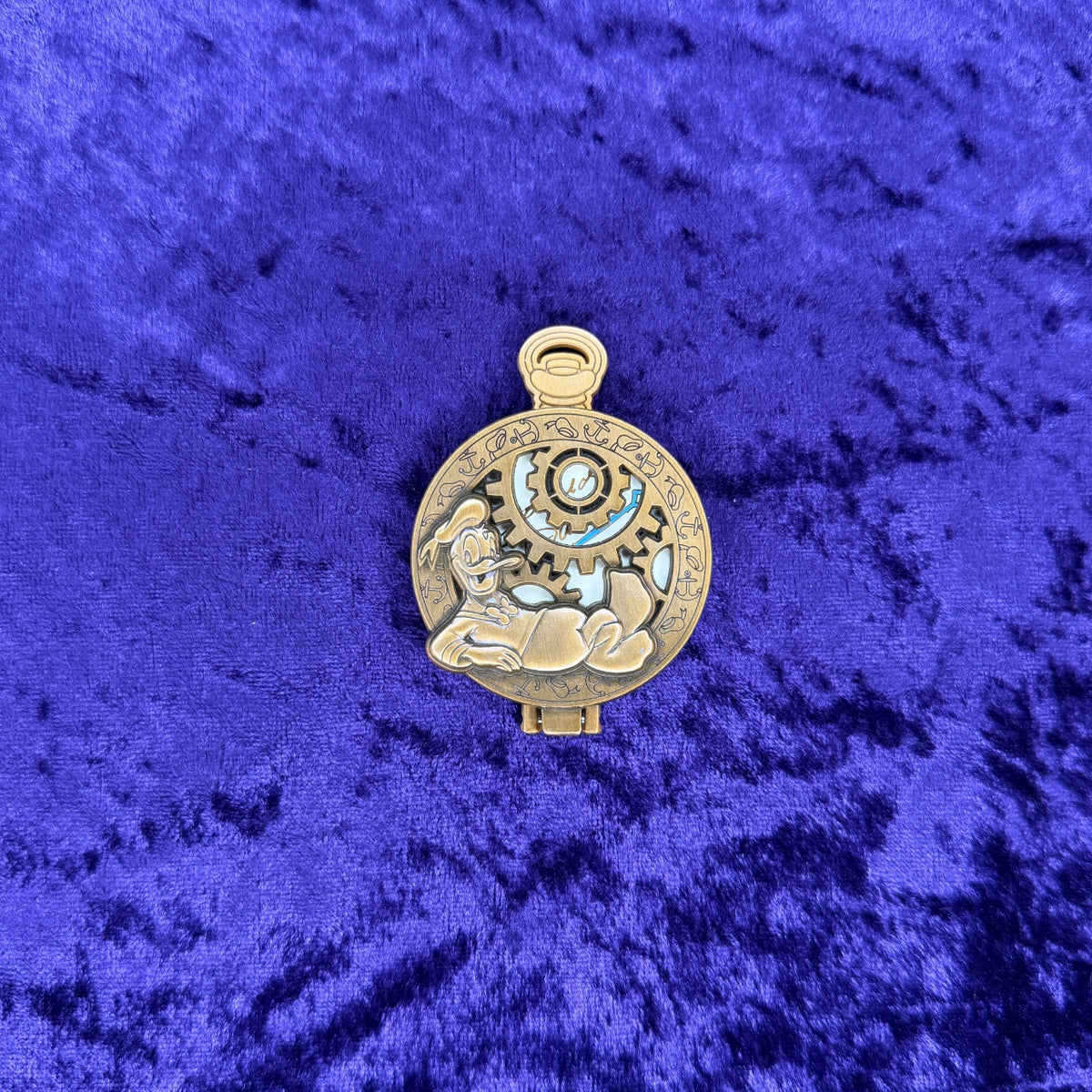 Donald Duck Signature Pocket Watch Hinged Disney Pin | BoxLunch Exclusive