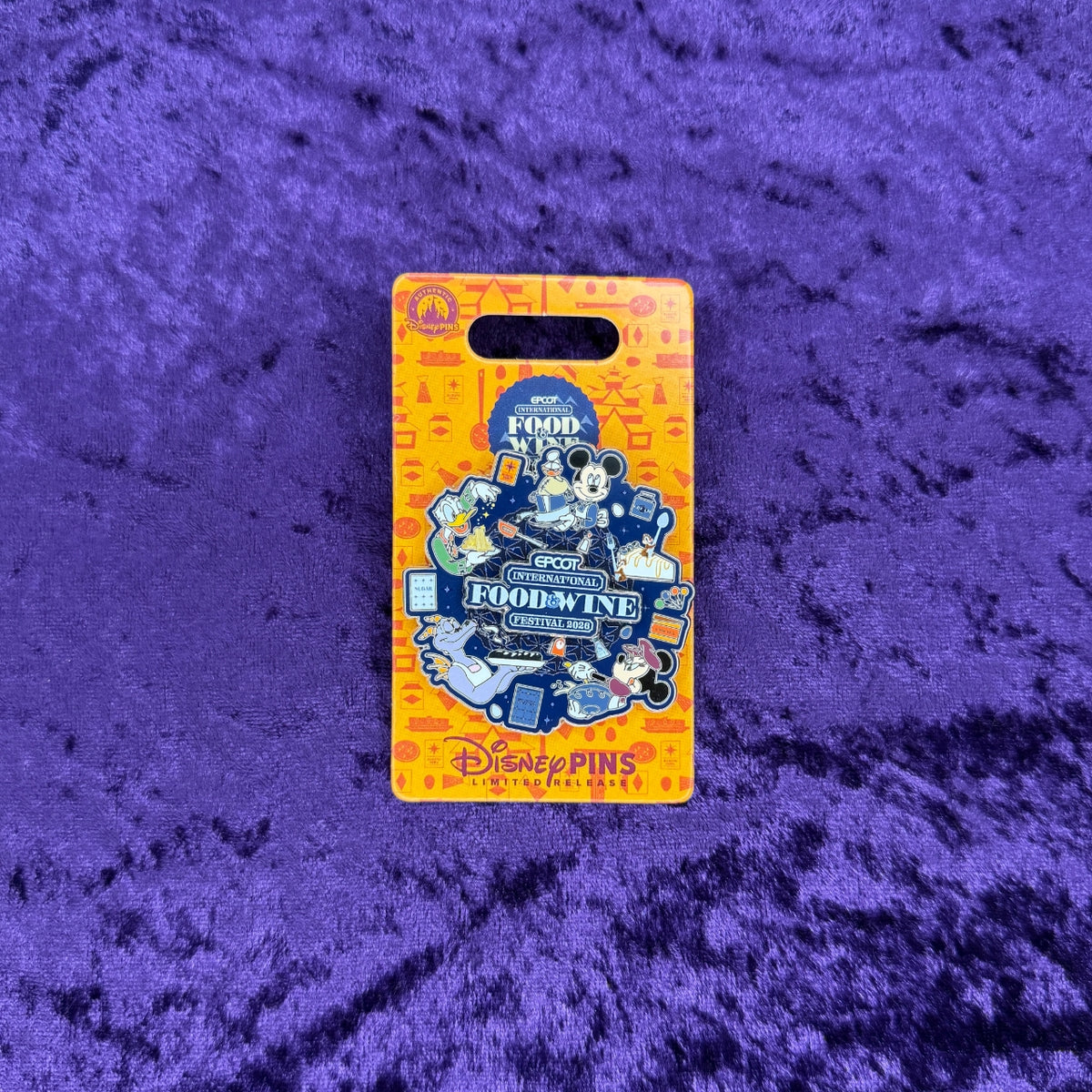 EPCOT Character Cluster | 2026 Food & Wine Festival Limited Release Pin