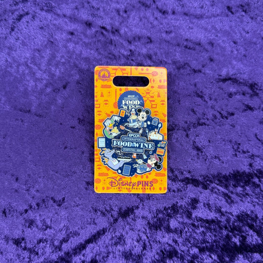EPCOT Character Cluster | 2026 Food & Wine Festival Limited Release Pin