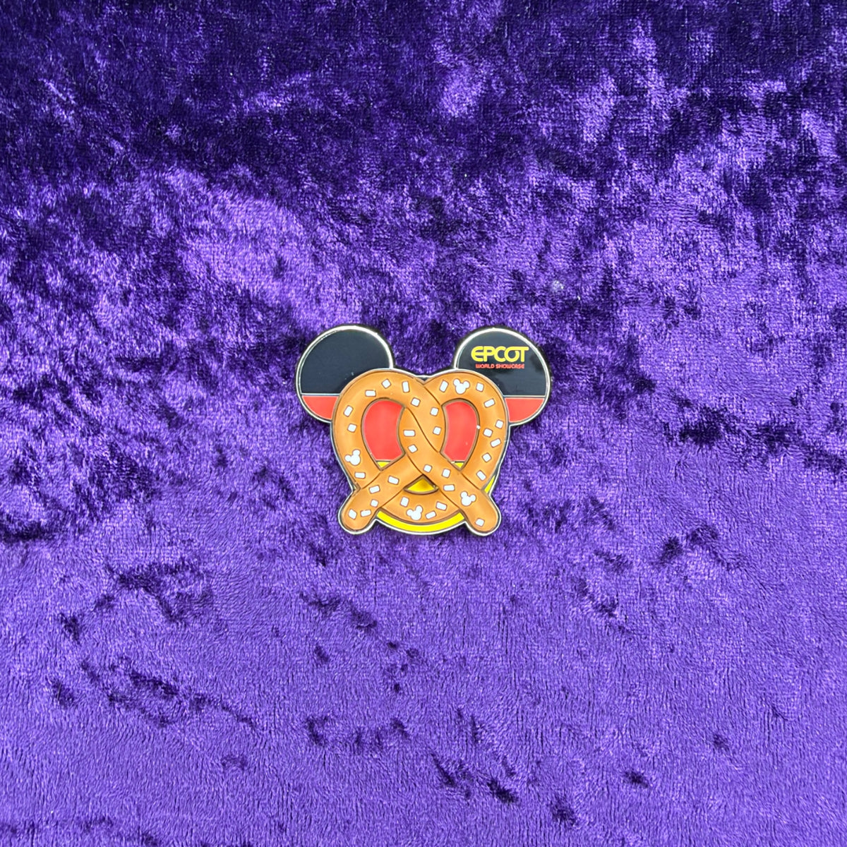 EPCOT World Showcase Germany Pretzel Disney Pin | 2026 Open Edition