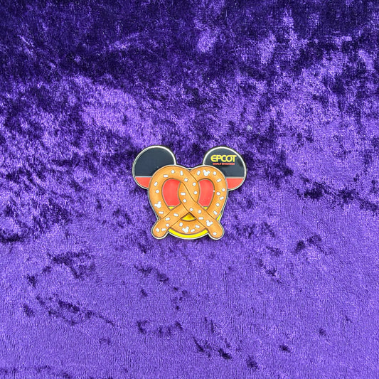 EPCOT World Showcase Germany Pretzel Disney Pin | 2026 Open Edition