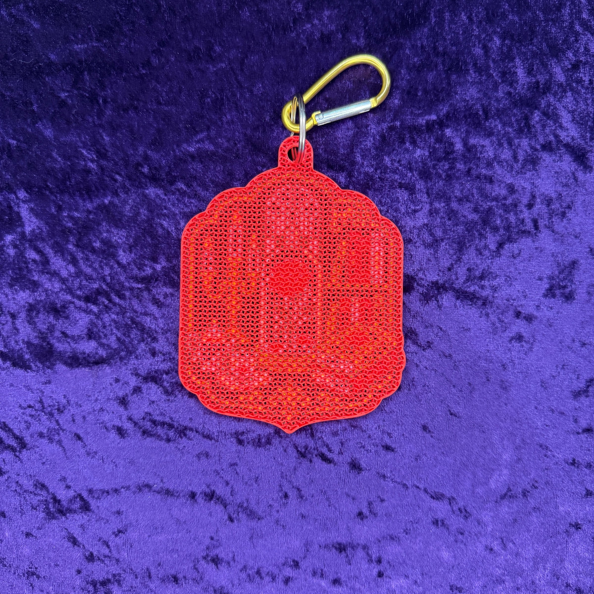 Beauty and the Beast Enchanted Rose-Inspired 3D Printed Pin Keychain