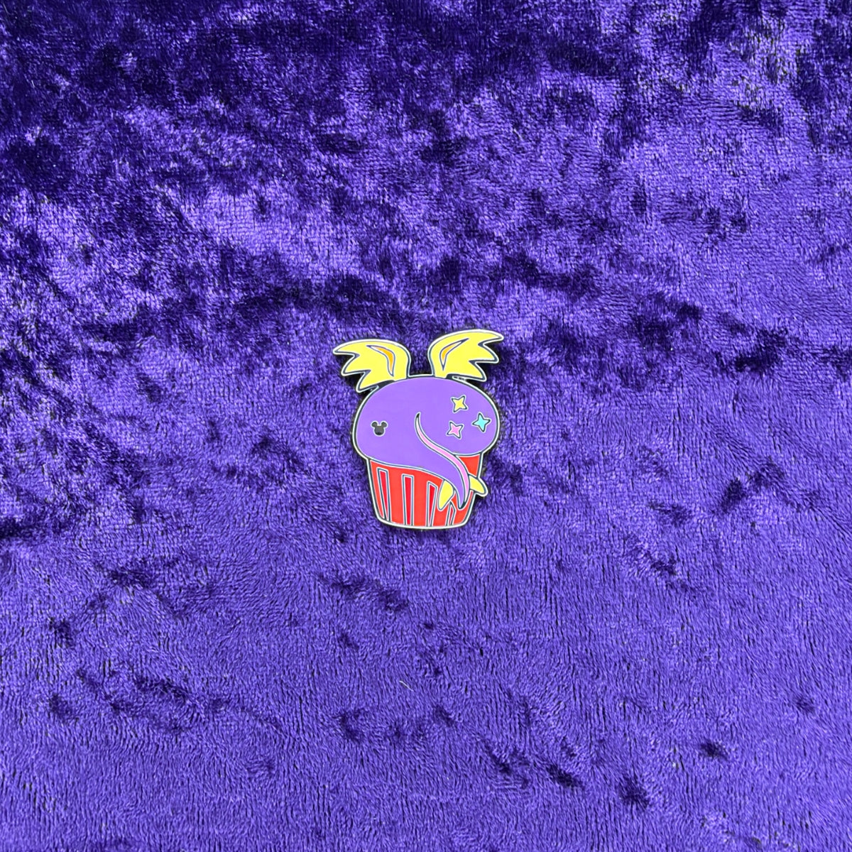 Figment Cupcake Chaser Pin | Walt Disney World 2025 Wave B Hidden Disney