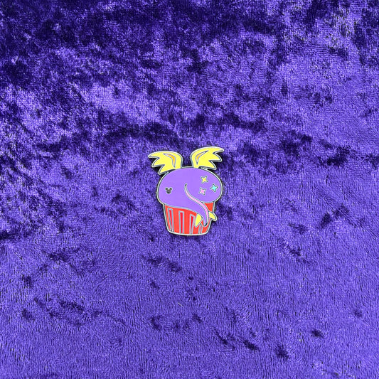 Figment Cupcake Chaser Pin | Walt Disney World 2025 Wave B Hidden Disney