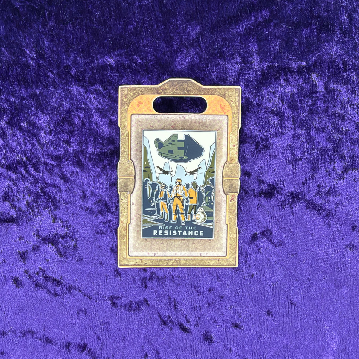 Star Wars Galaxy’s Edge Rise of the Resistance Disney Pin