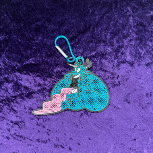 "Genie"-Inspired 3D Printed Pin Keychain