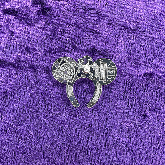 Hatbox Ghost Headband Super Chaser Pin | WDW 2026 Wave A Hidden Disney