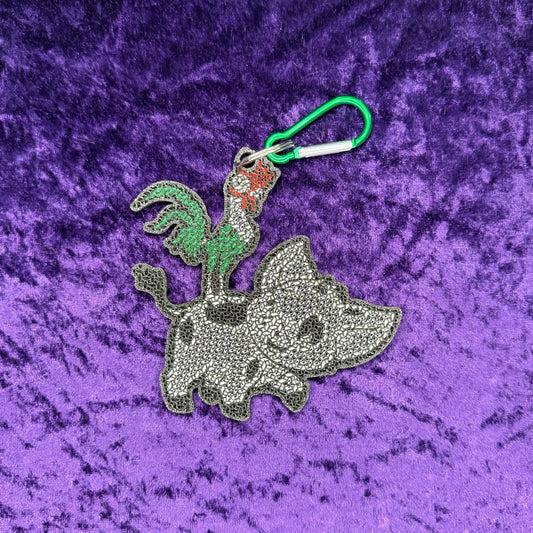 Hei Hei and Pua-Inspired 3D Printed Pin Keychain
