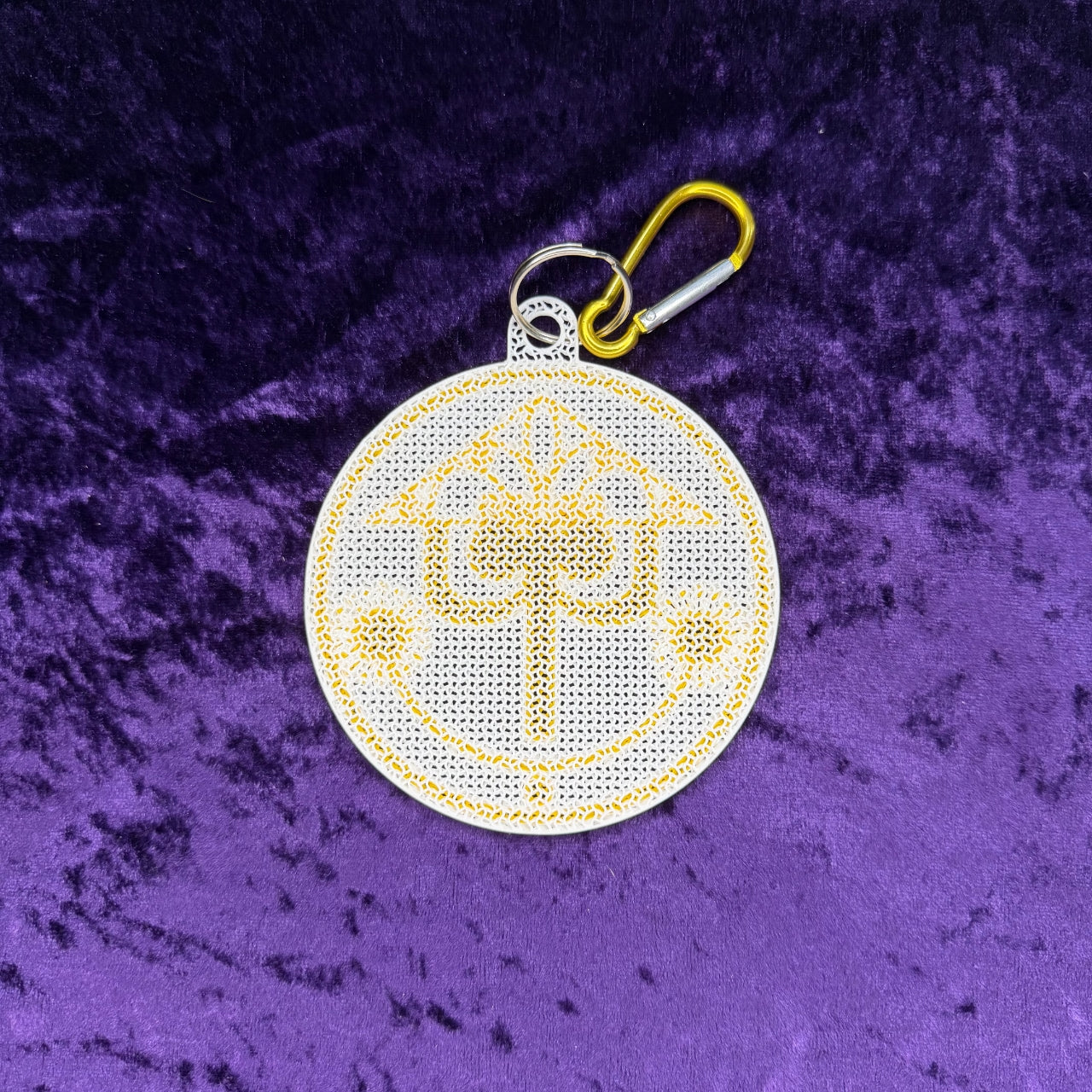 It's A Small World "Clock"-Inspired 3D Printed Pin Keychain