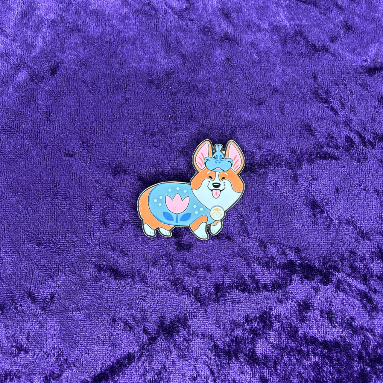 “it’s a small world” Dog Pin | Cats & Dogs Halloween