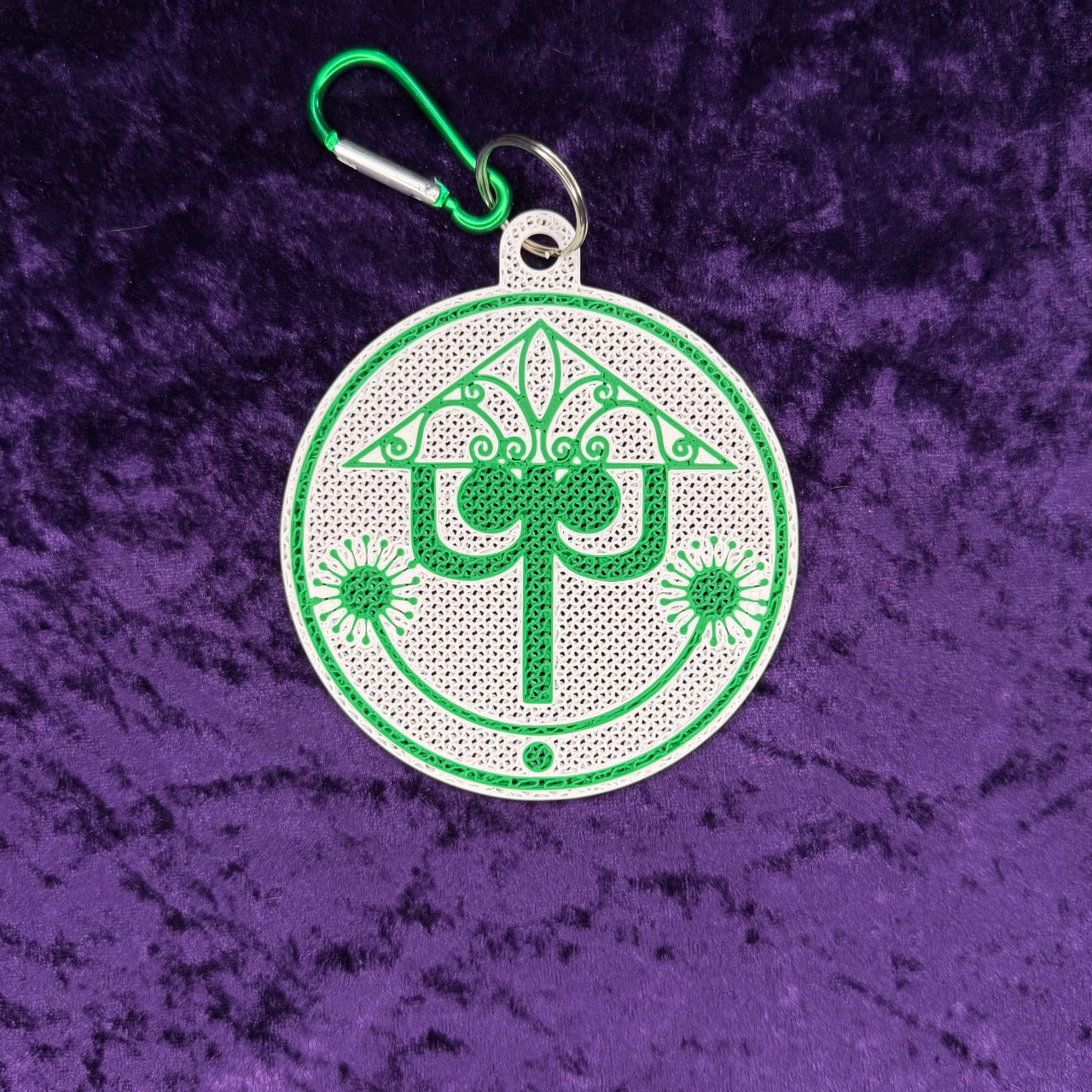 It's A Small World "Clock"-Inspired 3D Printed Pin Keychain