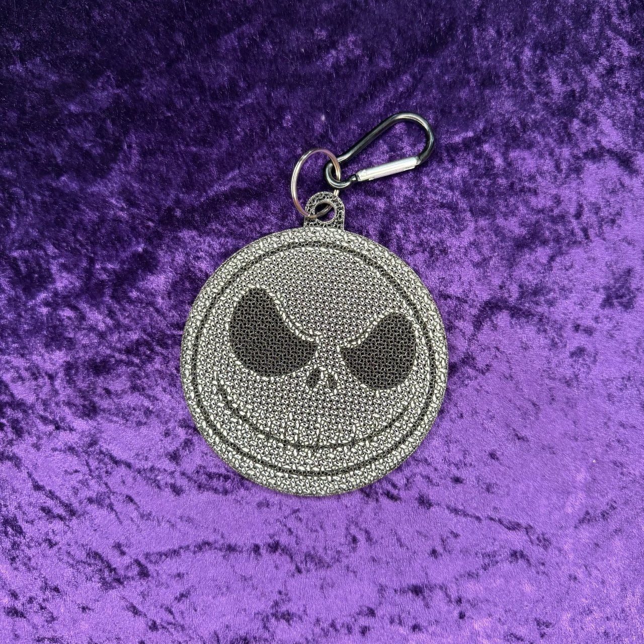 Jack Skellington-Inspired 3D Printed Pin Keychain