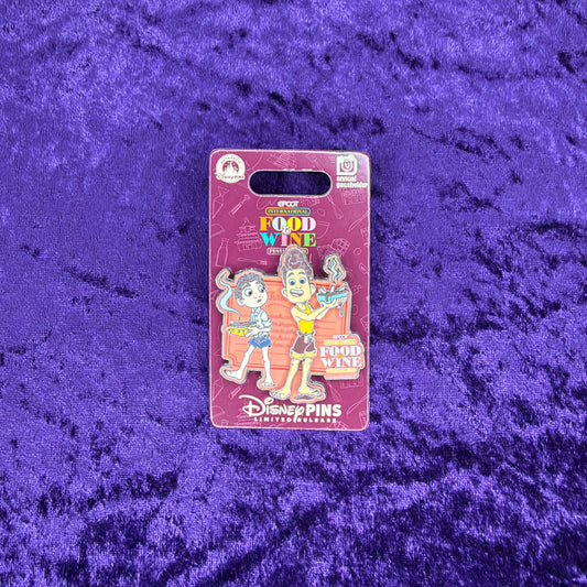 Luca & Alberto EPCOT International Food & Wine Festival 2026 Passholder Pin | Limited Release