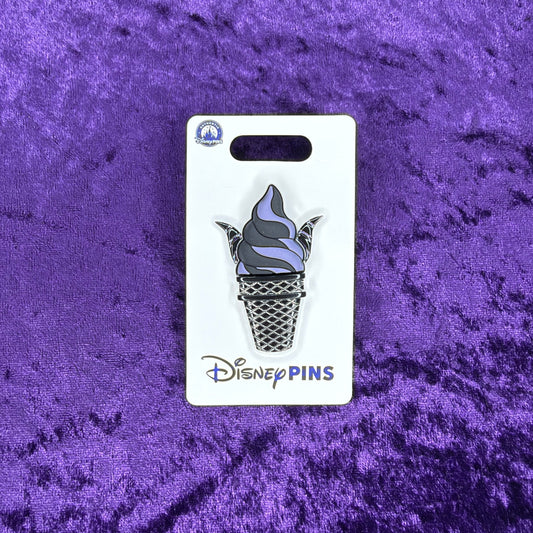 Maleficent Free-D Character Ice Cream Cone Pin | Disney Parks