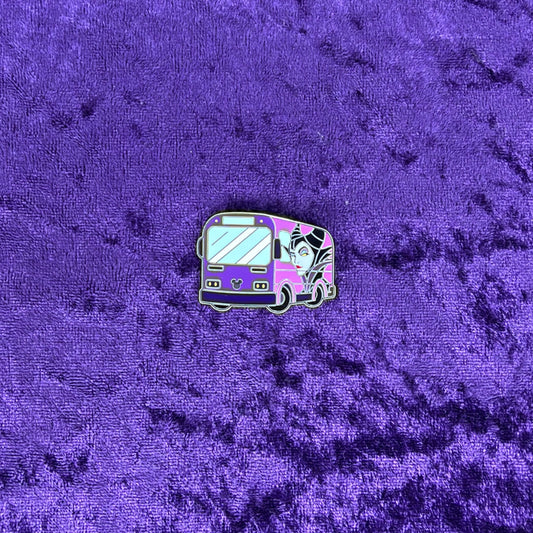 Maleficent Bus Chaser Pin | Walt Disney World 2026 Wave A Hidden Disney