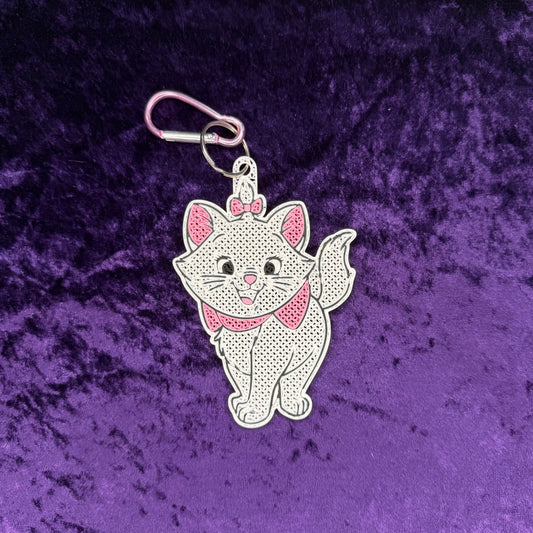 Marie "Everybody Wants To Be a Cat" Pin Keychain