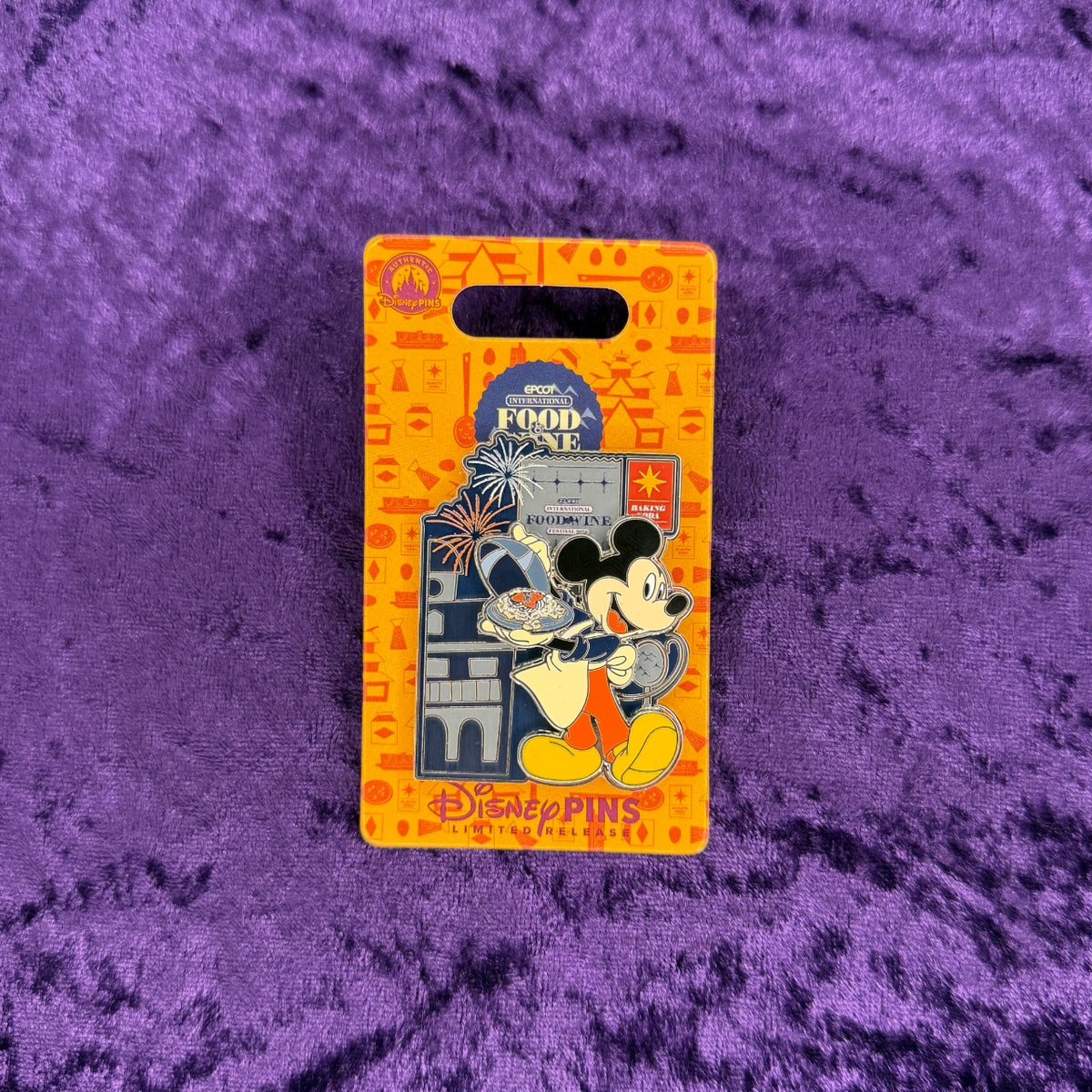 Mickey Mouse EPCOT International Food & Wine Festival 2026 Pin | Limited Release