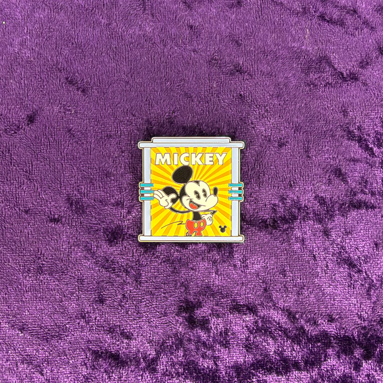 Mickey Mouse Parking Lot Sign Pin | Walt Disney World 2026 Wave B Hidden Disney