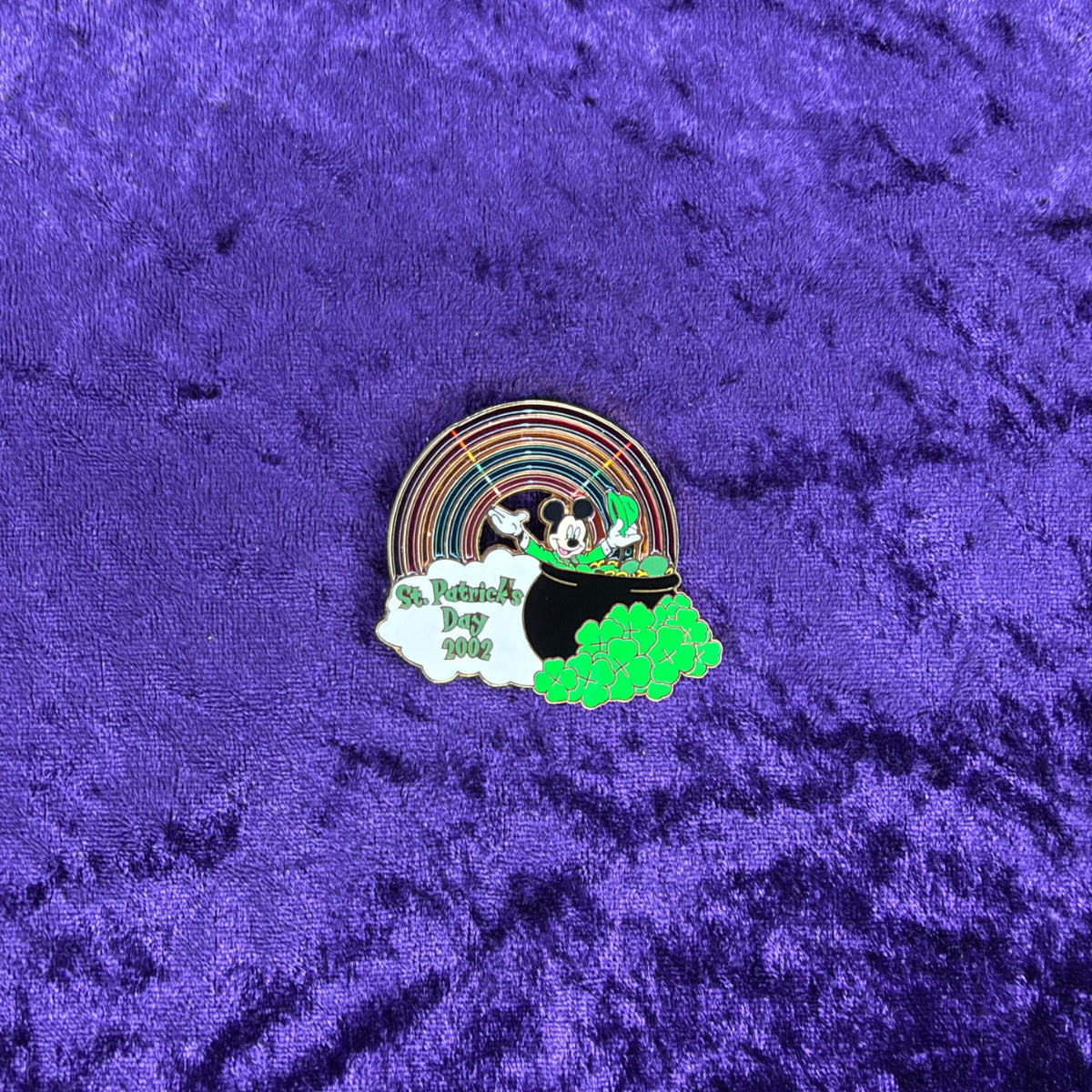 Mickey Mouse St. Patrick’s Day 2002 Disney Pin | LE 3500