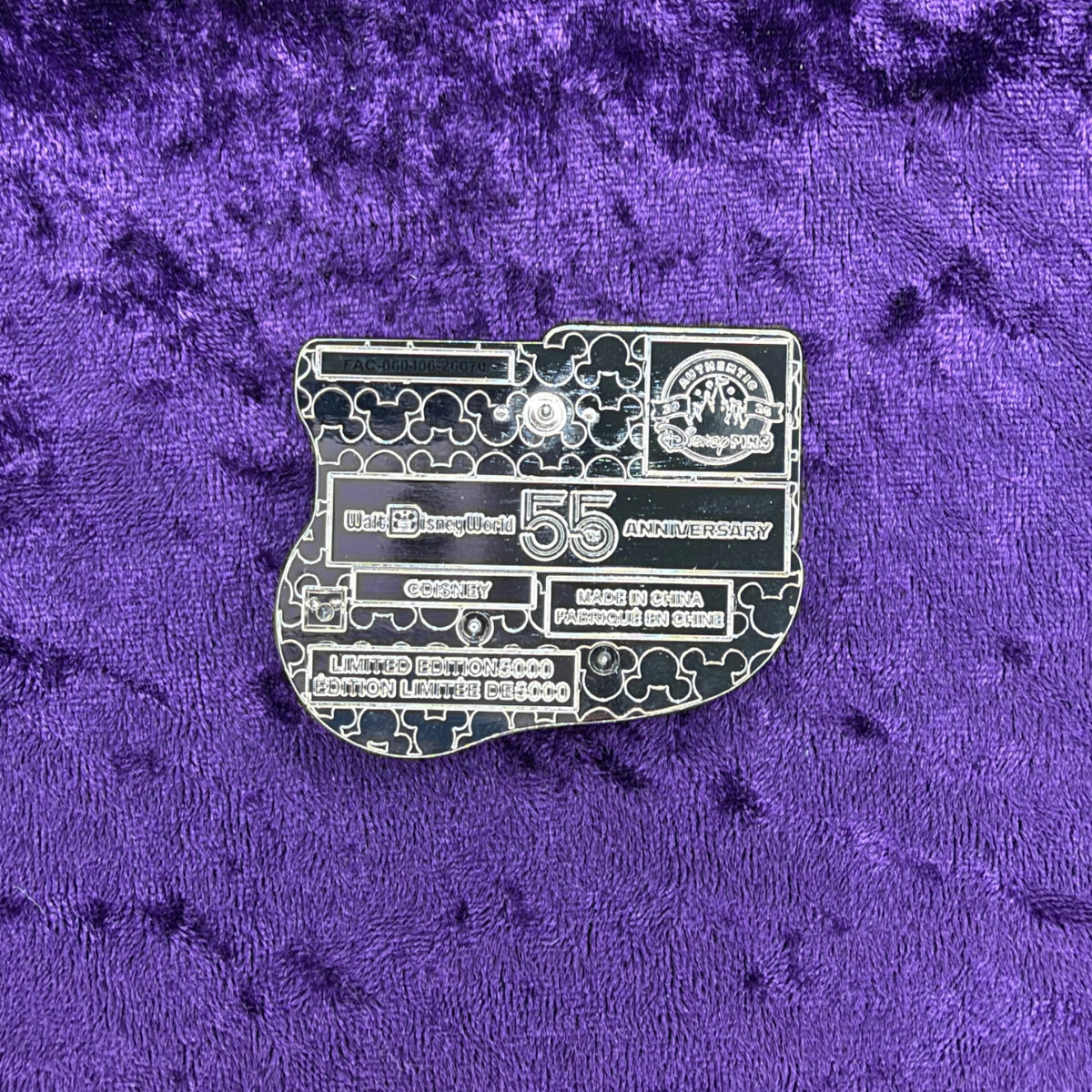 Mickey & Minnie Walt Disney World 55 Magical Years Pin | LE 5000