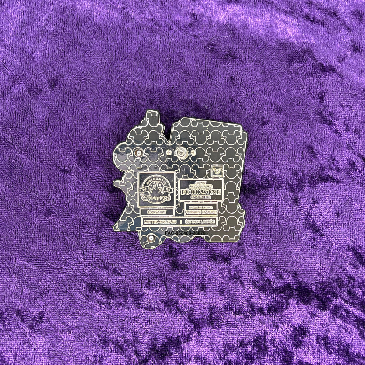 Minnie Mouse EPCOT International Food & Wine Festival 2026 Pin | Limited Release
