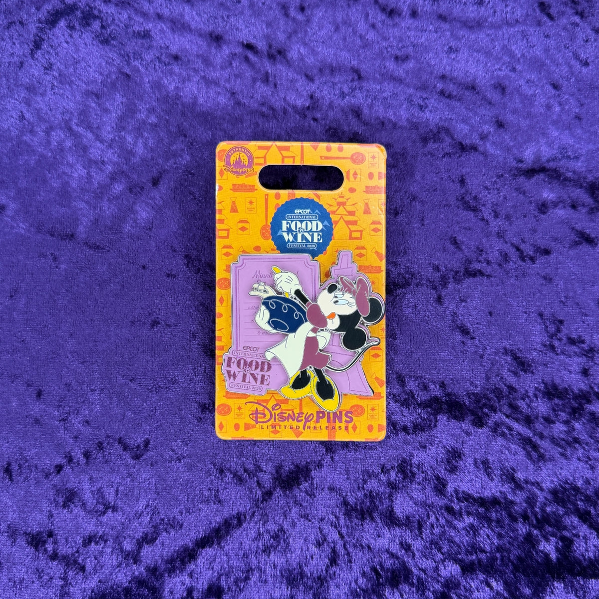 Minnie Mouse EPCOT International Food & Wine Festival 2026 Pin | Limited Release