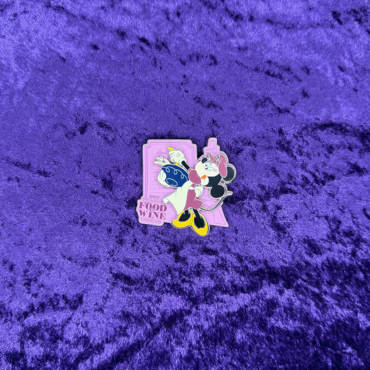Minnie Mouse EPCOT International Food & Wine Festival 2026 Pin | Limited Release