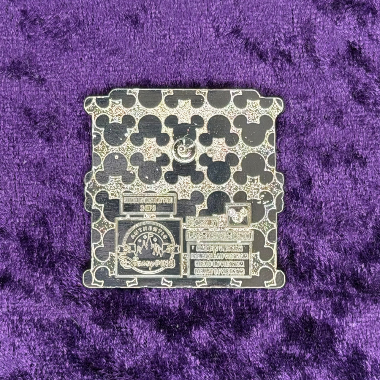 Minnie Mouse Parking Lot Sign Pin | Walt Disney World 2026 Wave B Hidden Disney
