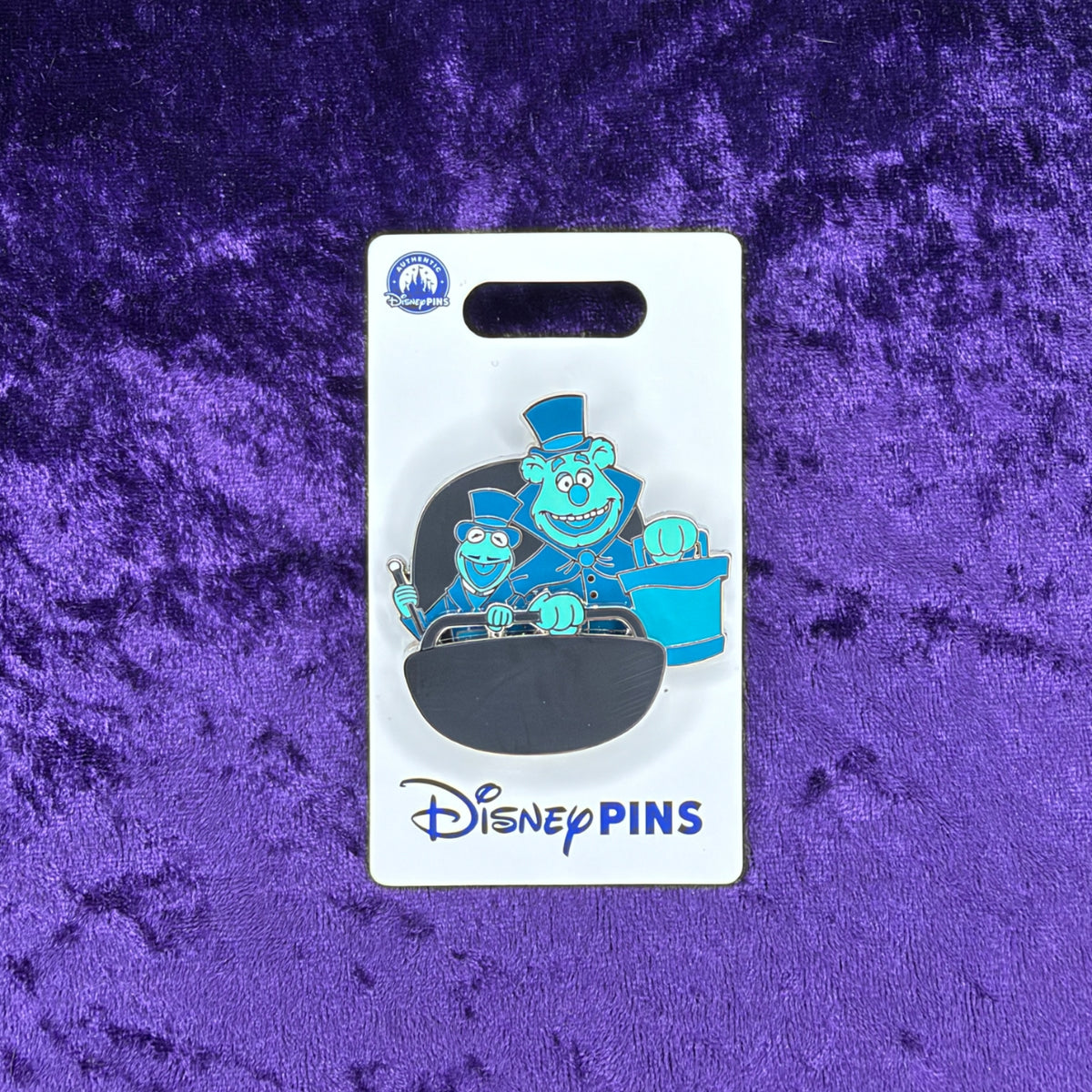 Muppets Haunted Mansion Kermit & Fozzie Doom Buggy Pin