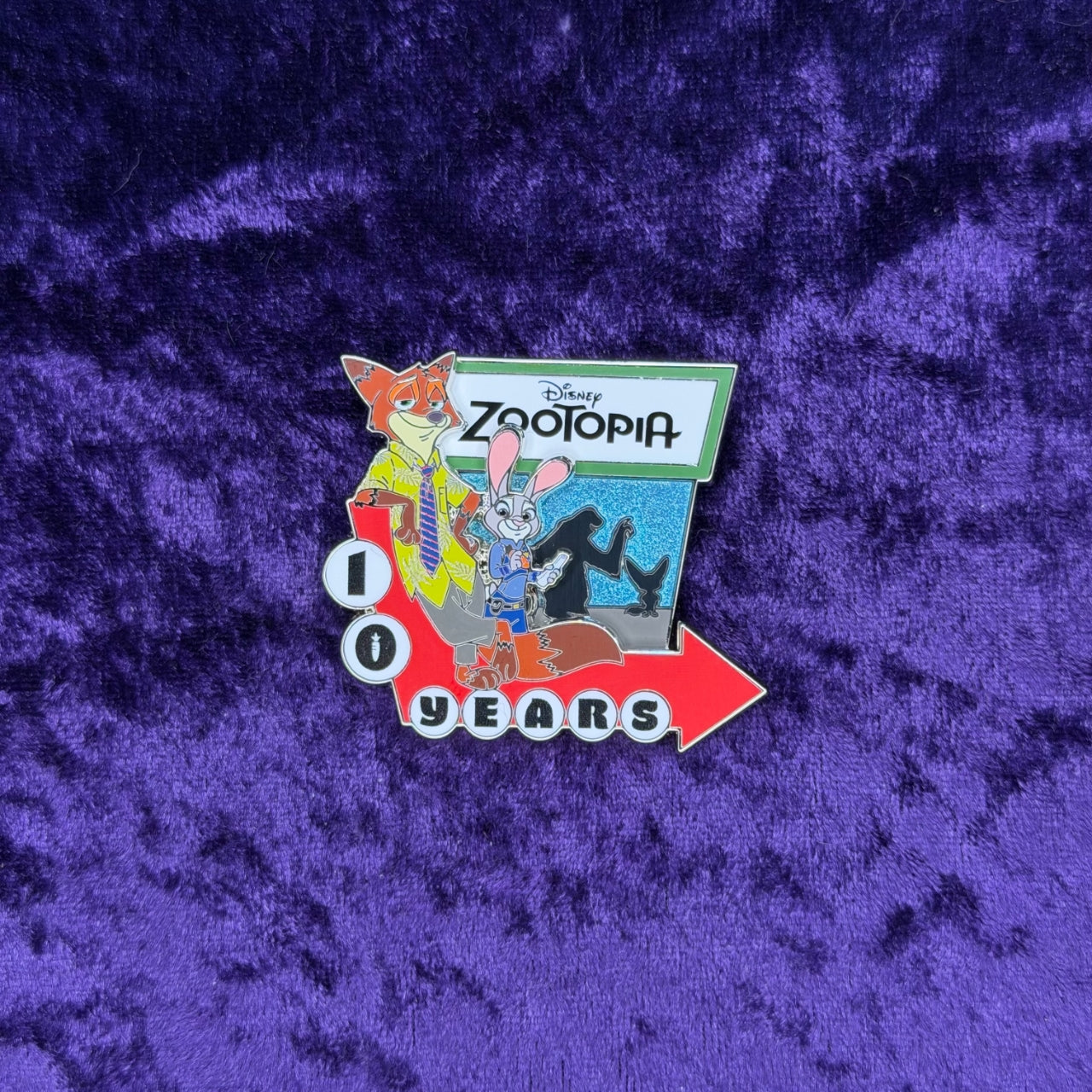 Zootopia 10th Anniversary 3-Pin Set | Disney Limited Edition