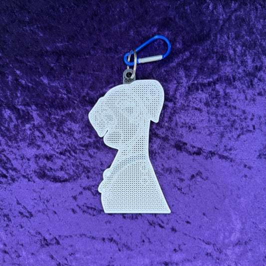 Perdita-Inspired 3D Printed Pin Keychain