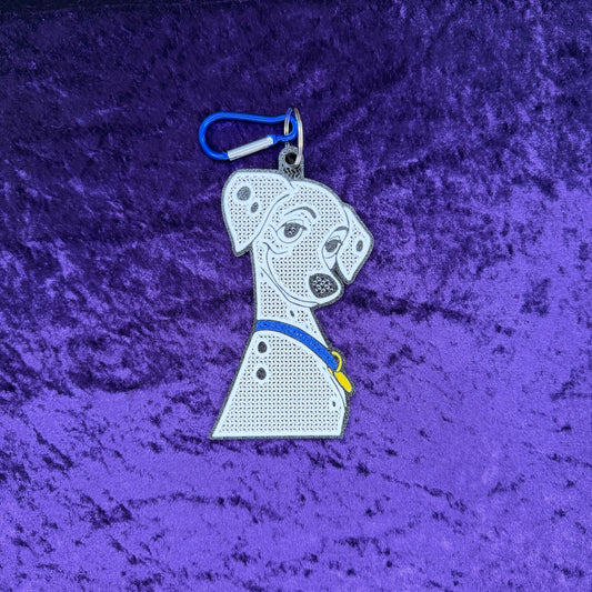 Perdita-Inspired 3D Printed Pin Keychain