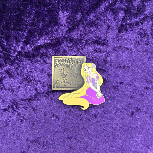 Rapunzel Disney Legends Plaque Pin | TWDC Mystery Series 1